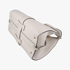 Pre-owned Gucci Stirrup White Leather 277514 handbag | stylenewstar