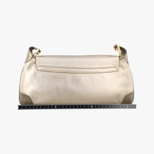 Pre-owned Gucci Jackie Gold Leather 001.41 shoulderbag | stylenewstar