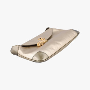 Pre-owned Gucci Jackie Gold Leather 001.41 shoulderbag | stylenewstar