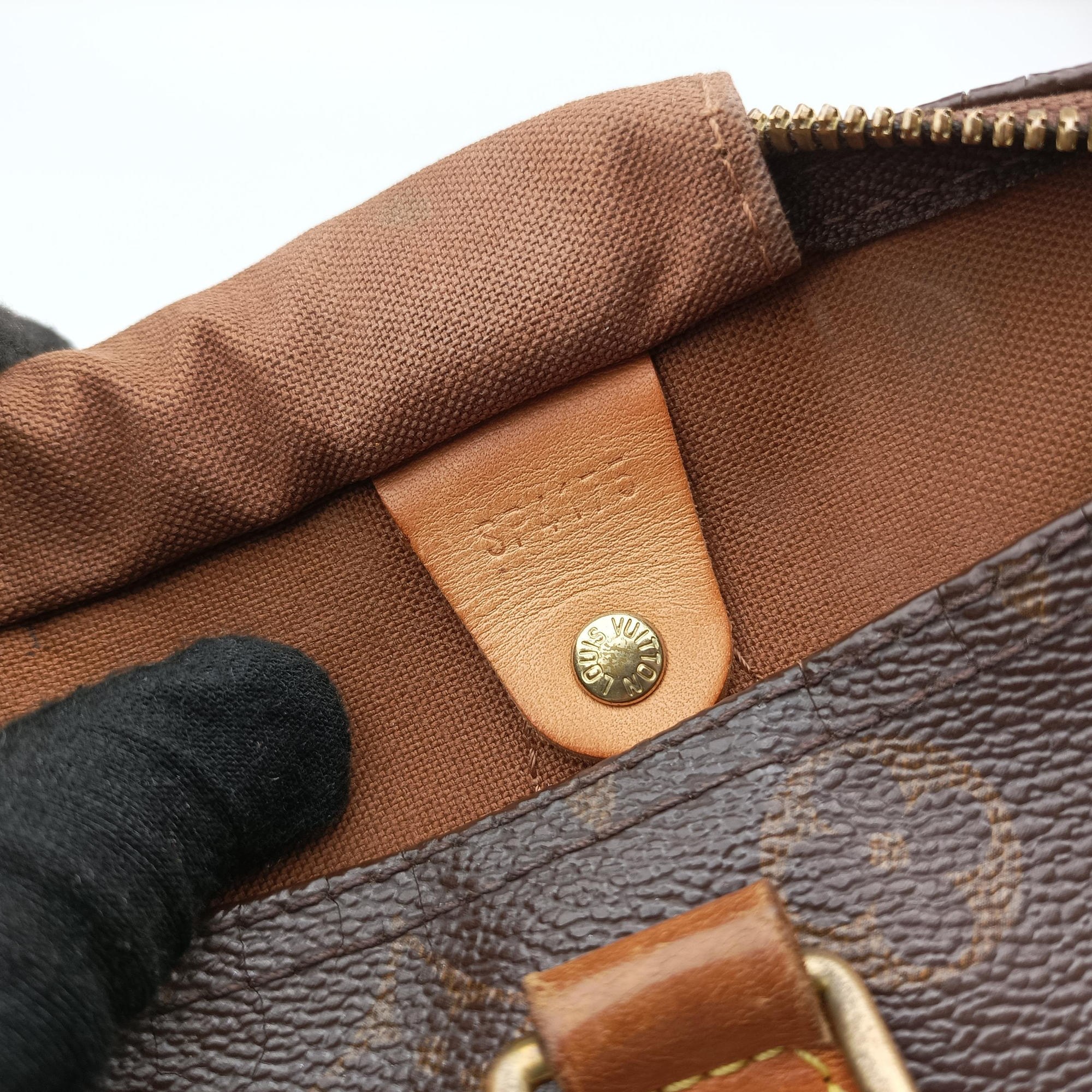 Vintage Louis Vuitton Speedy 30 brown Monogram Canvas M41526 shoulderbag | stylenewstar
