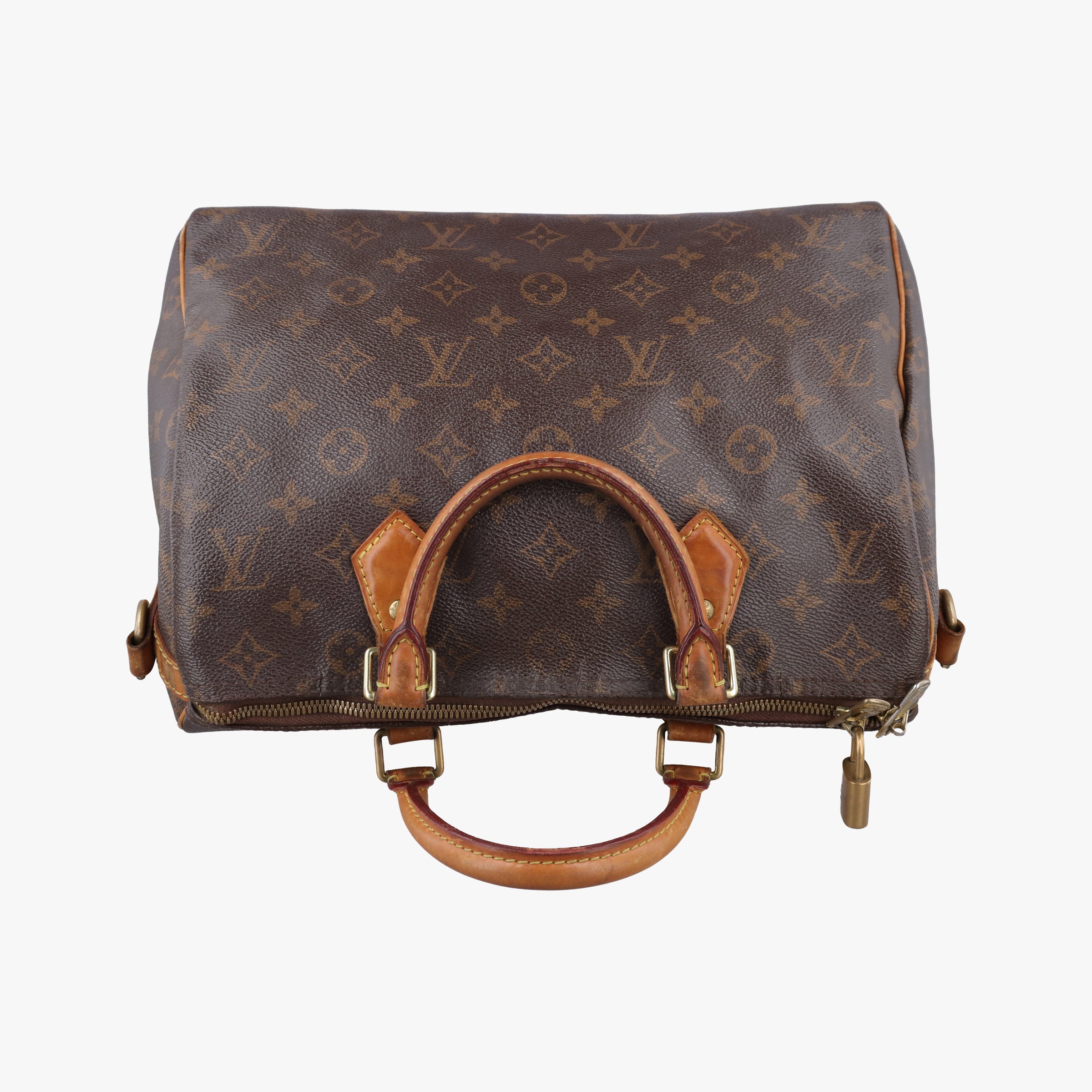 Vintage Louis Vuitton Speedy 30 brown Monogram Canvas M41526 shoulderbag | stylenewstar