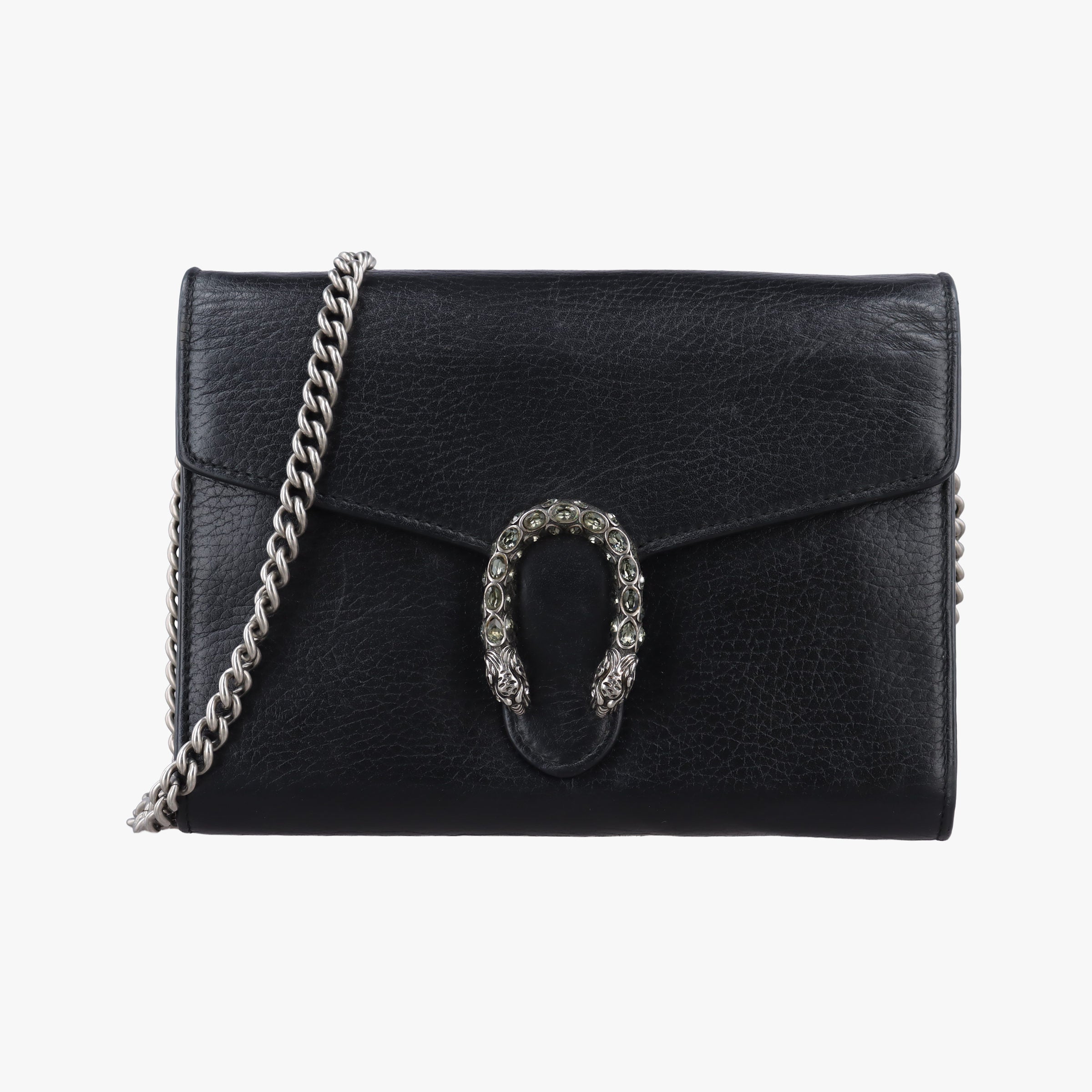 Vintage Gucci Dionysus Black Leather 401231 shoulderbag | stylenewstar