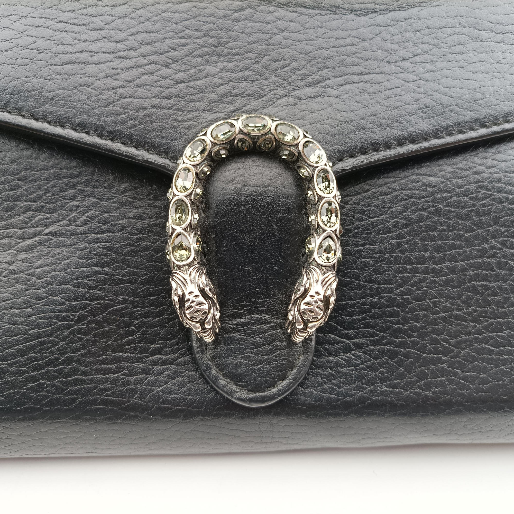 Vintage Gucci Dionysus Black Leather 401231 shoulderbag | stylenewstar