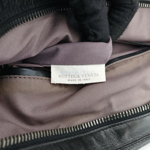 Secondhand Bottega Veneta Intrecciato Black lambskin  shoulderbag | stylenewstar