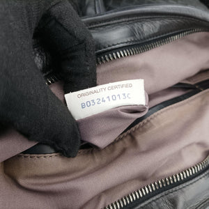 Secondhand Bottega Veneta Intrecciato Black lambskin  shoulderbag | stylenewstar