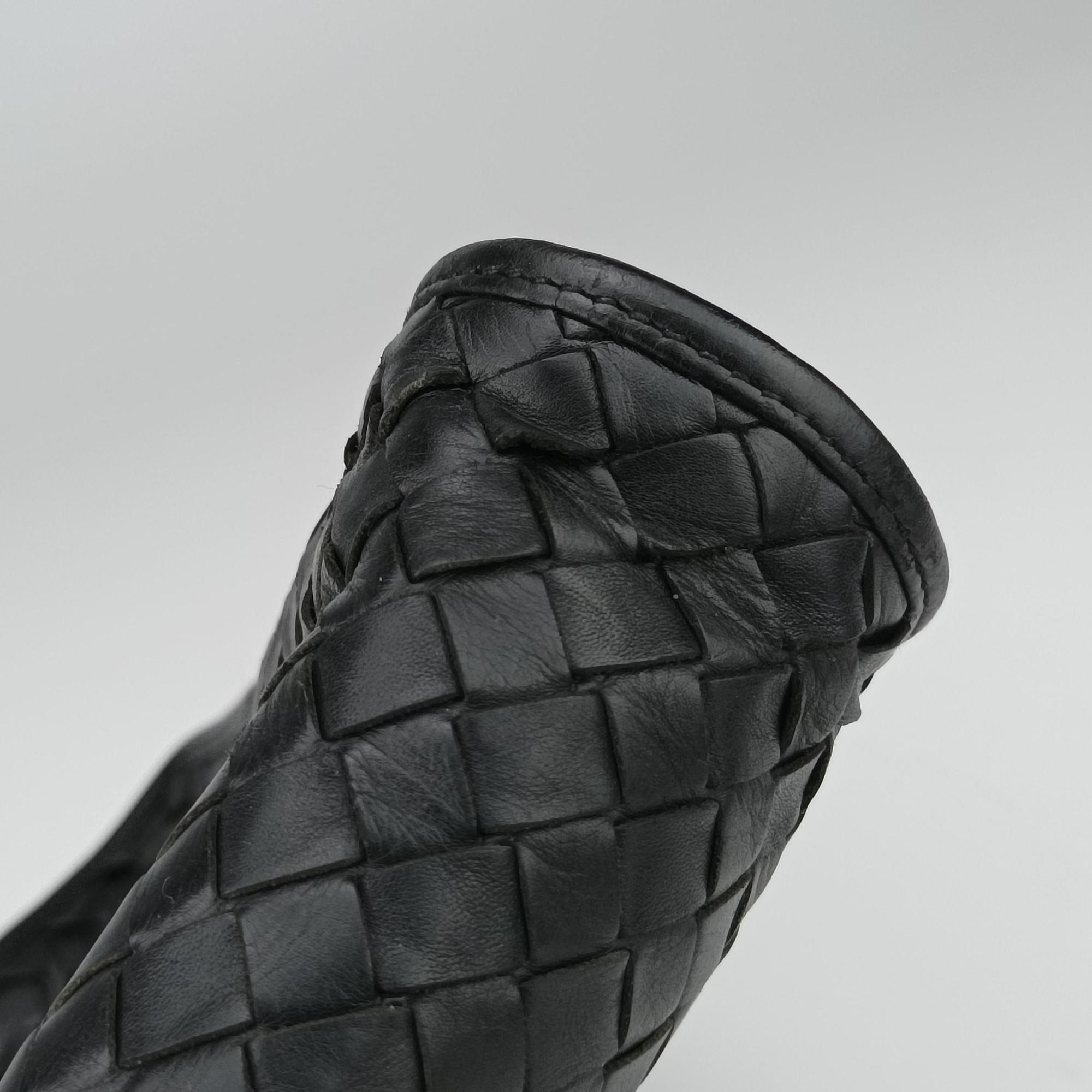 Secondhand Bottega Veneta Intrecciato Black lambskin  shoulderbag | stylenewstar