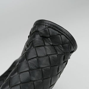 Secondhand Bottega Veneta Intrecciato Black lambskin  shoulderbag | stylenewstar
