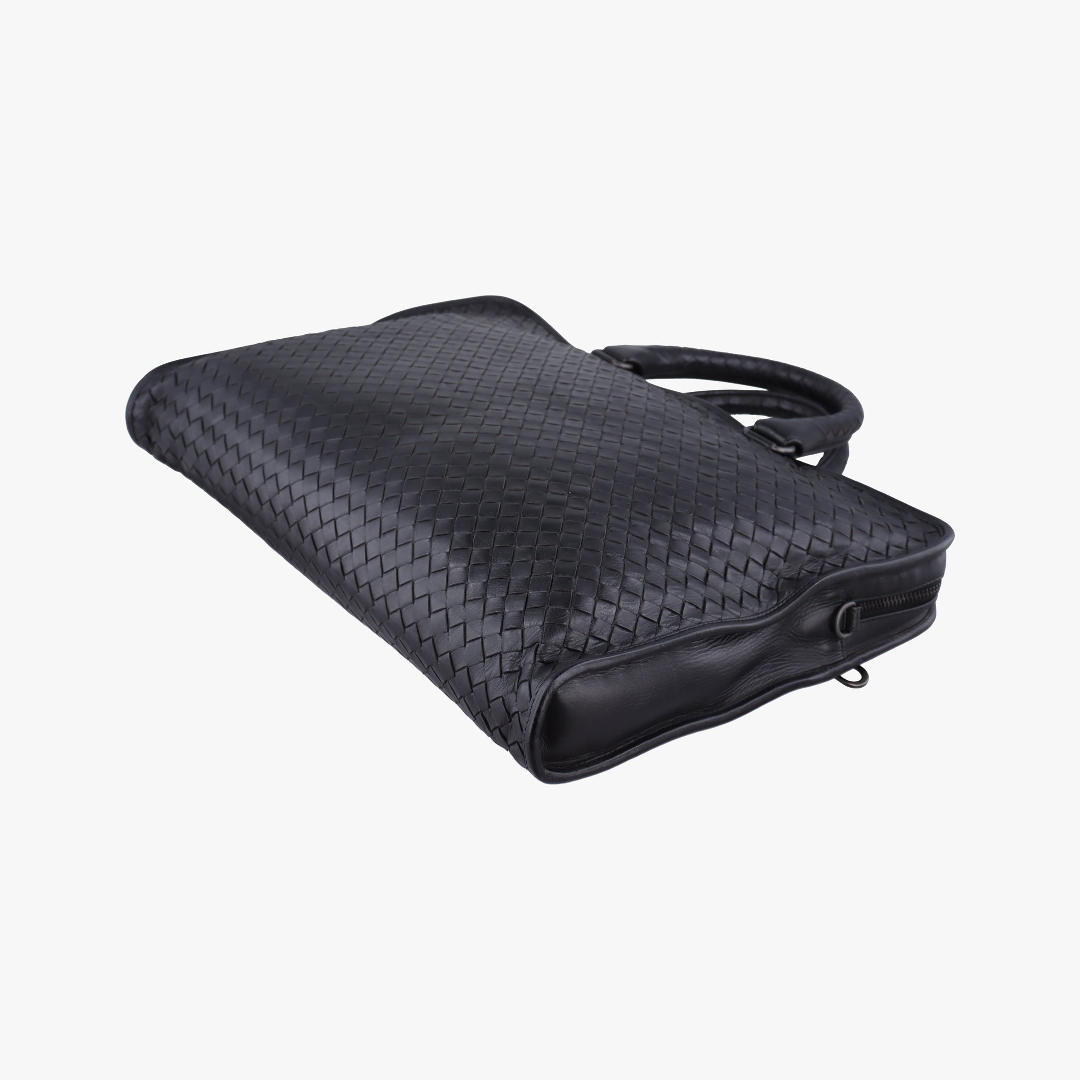 Secondhand Bottega Veneta Intrecciato Black lambskin  shoulderbag | stylenewstar