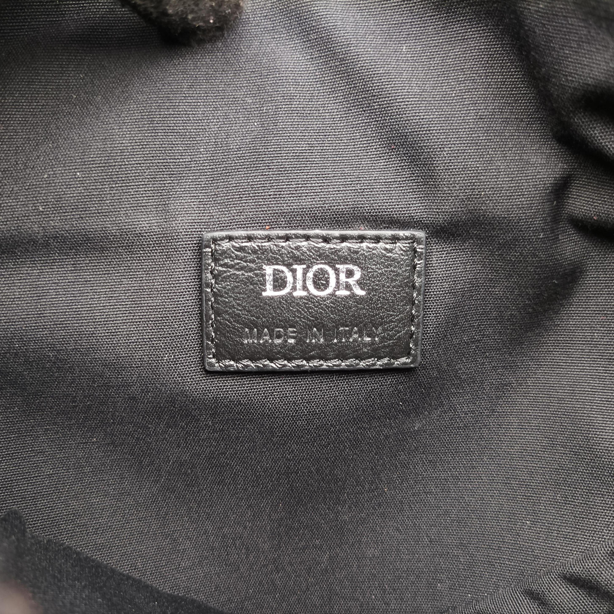 Secondhand Christian Dior Saddle Black leather  bum bag/waist bag | stylenewstar
