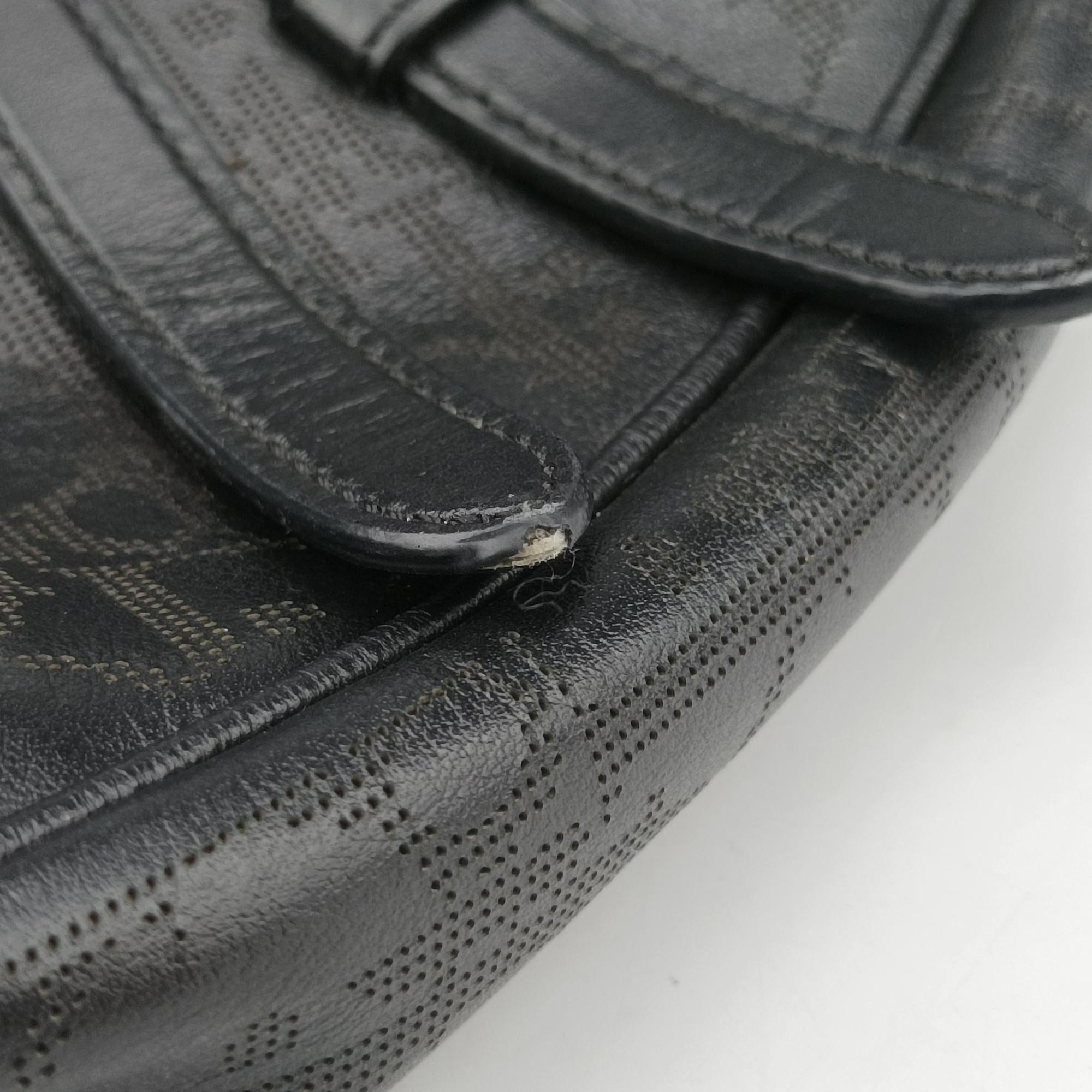 Secondhand Christian Dior Saddle Black leather  bum bag/waist bag | stylenewstar