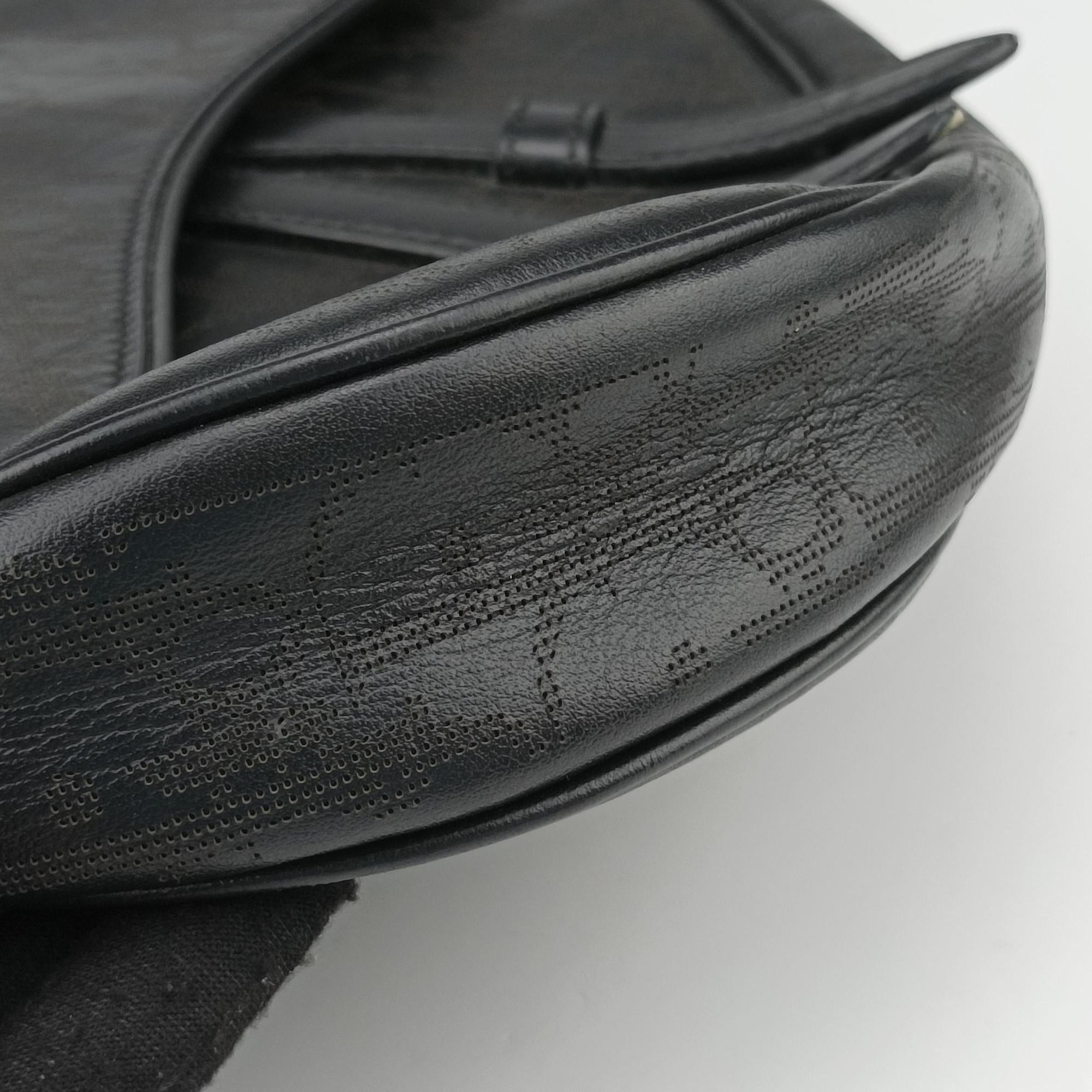 Secondhand Christian Dior Saddle Black leather  bum bag/waist bag | stylenewstar