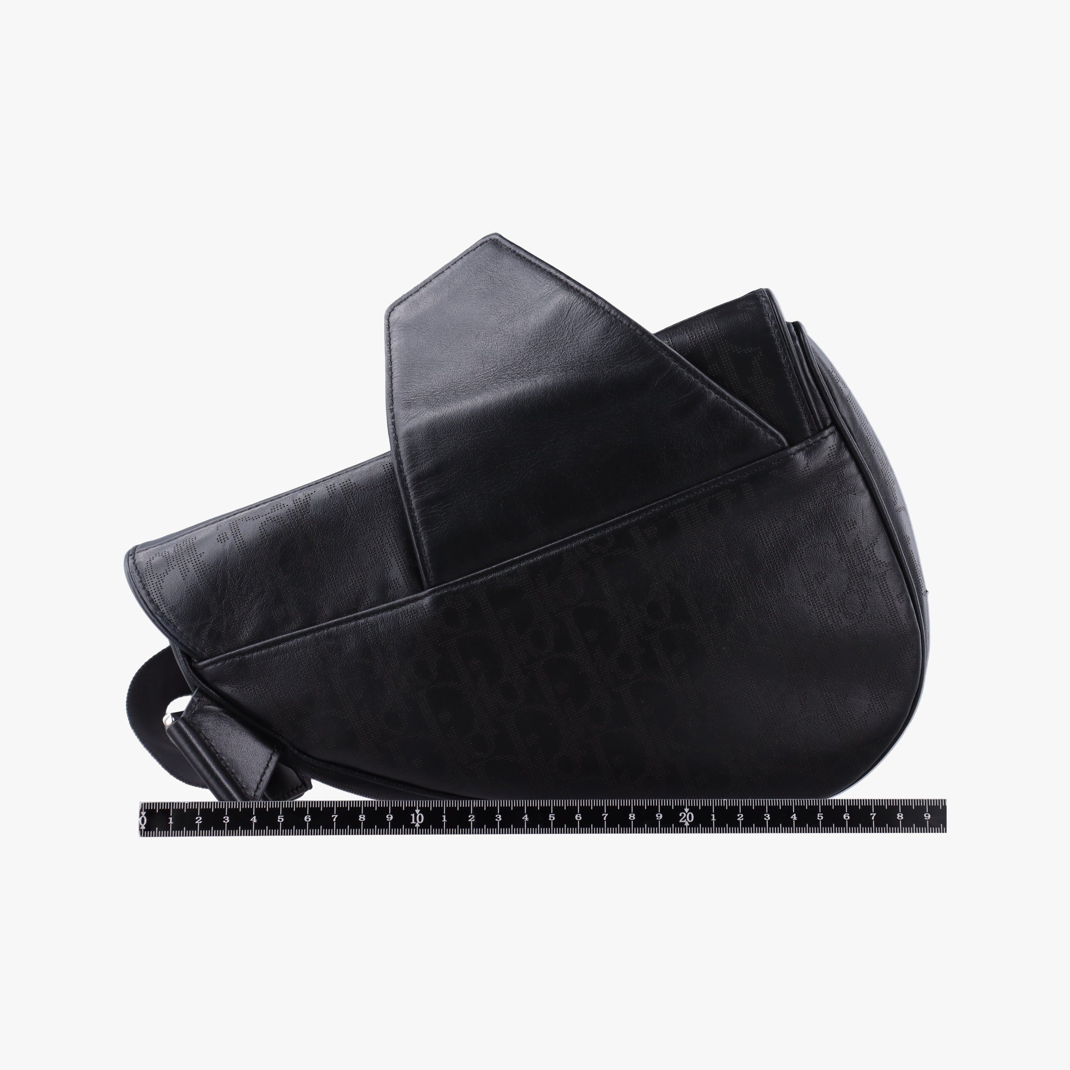 Secondhand Christian Dior Saddle Black leather  bum bag/waist bag | stylenewstar