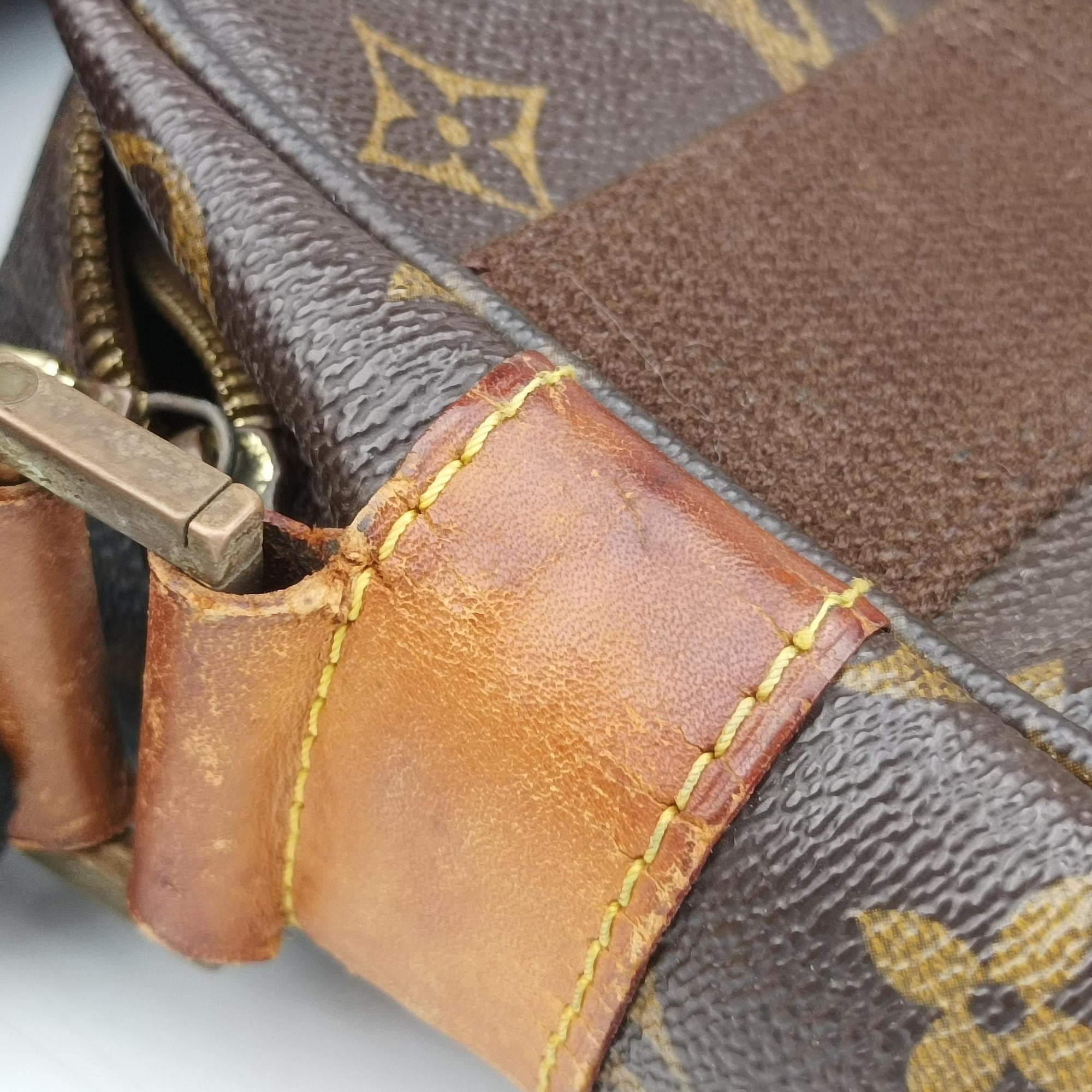 Pre-owned Louis Vuitton Sac Bosphore brown Monogram Canvas M40043 shoulderbag | stylenewstar