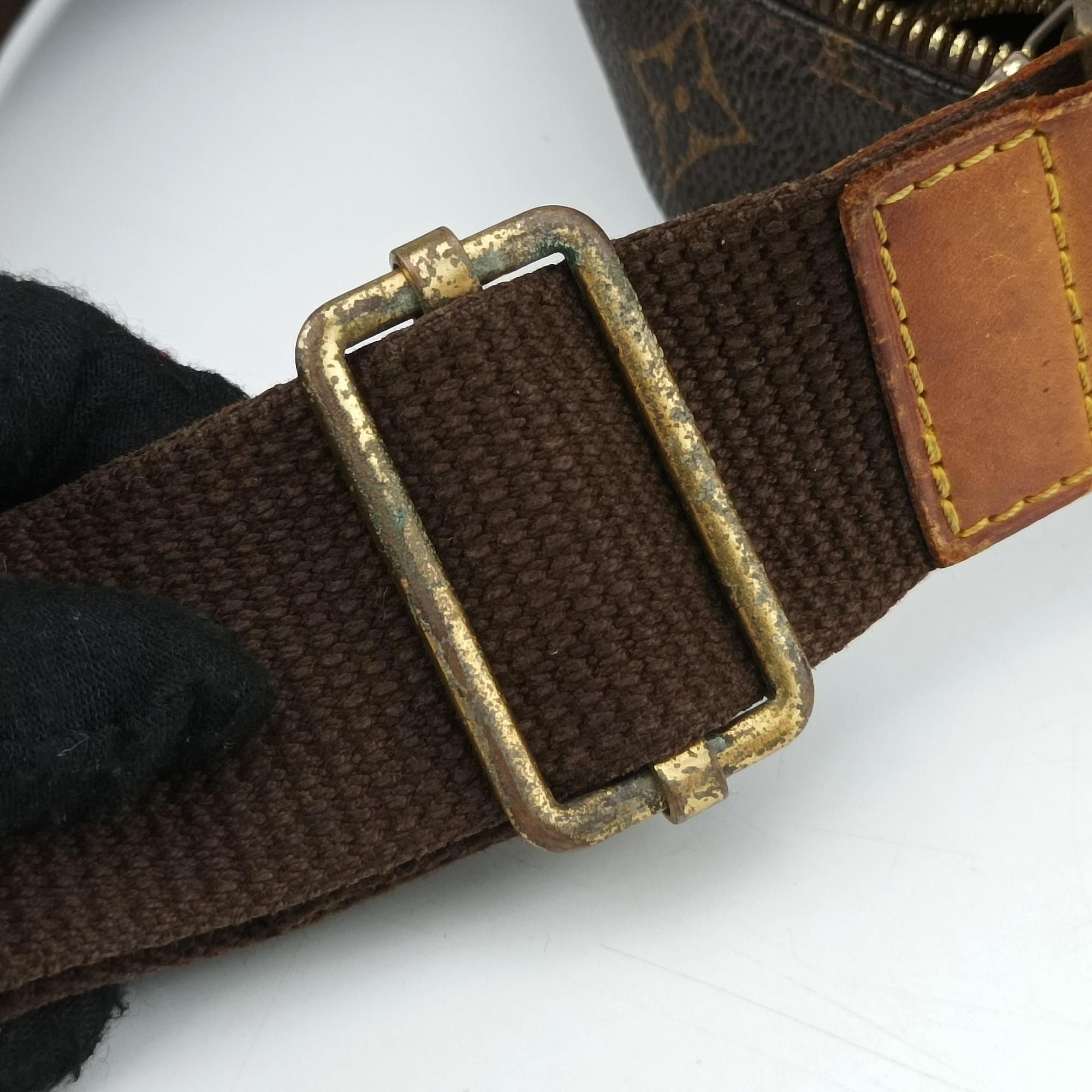 Pre-owned Louis Vuitton Sac Bosphore brown Monogram Canvas M40043 shoulderbag | stylenewstar