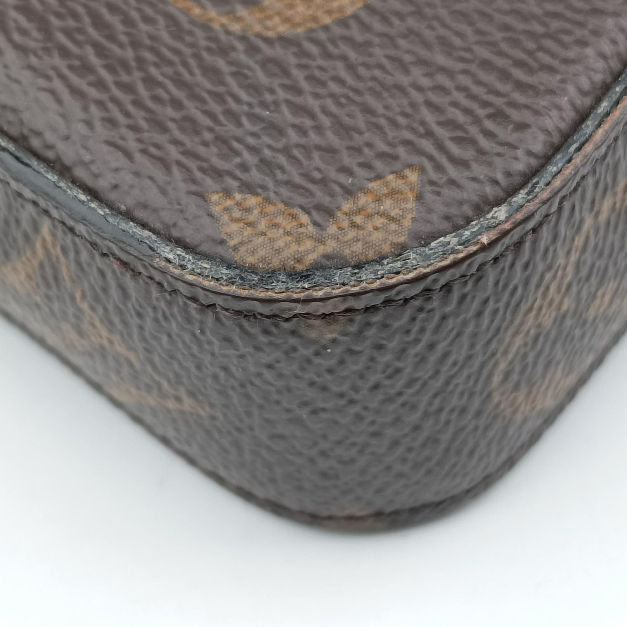 Pre-owned Louis Vuitton Pochette Felicie Brown Monogram Canvas M61276 shoulderbag | stylenewstar