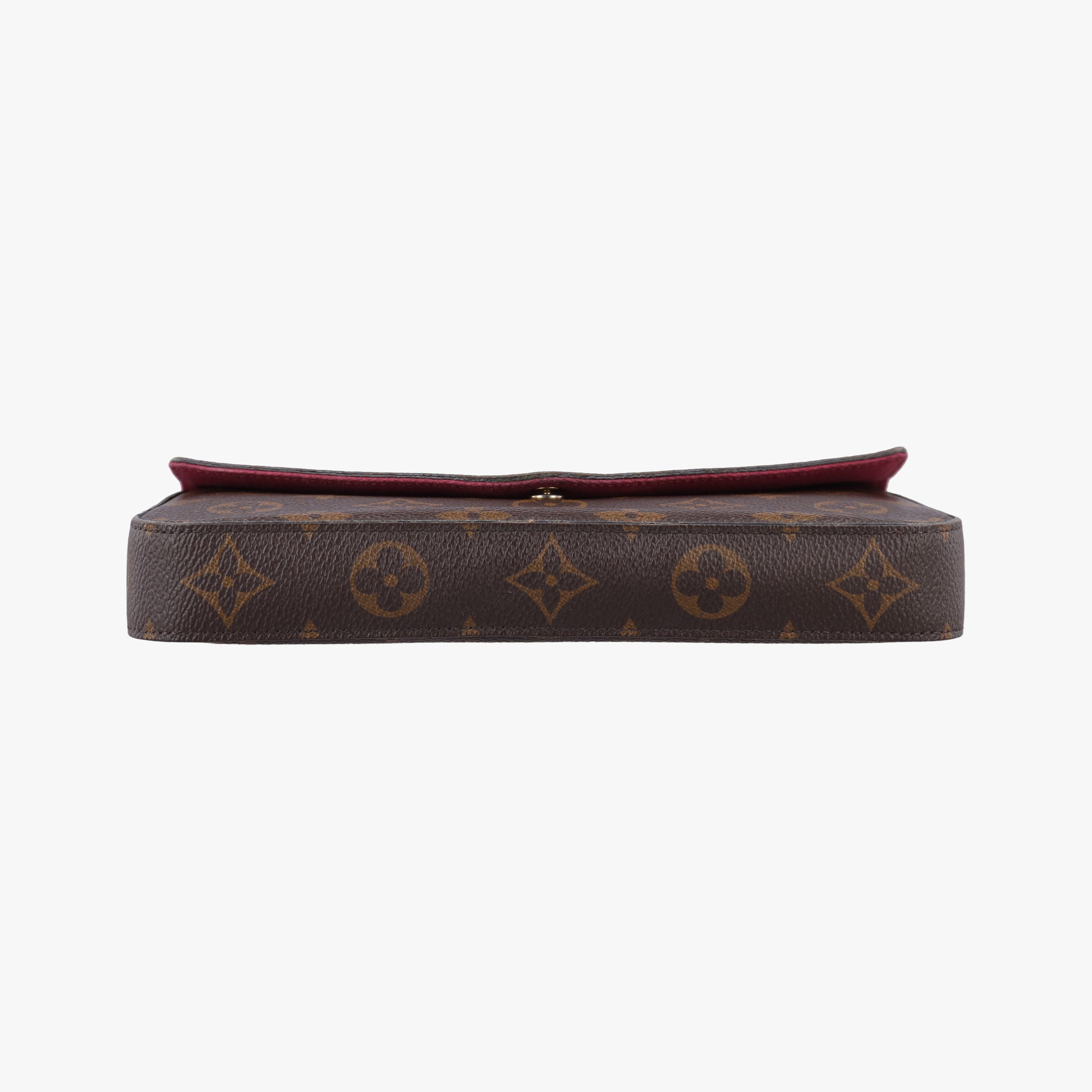 Pre-owned Louis Vuitton Pochette Felicie Brown Monogram Canvas M61276 shoulderbag | stylenewstar