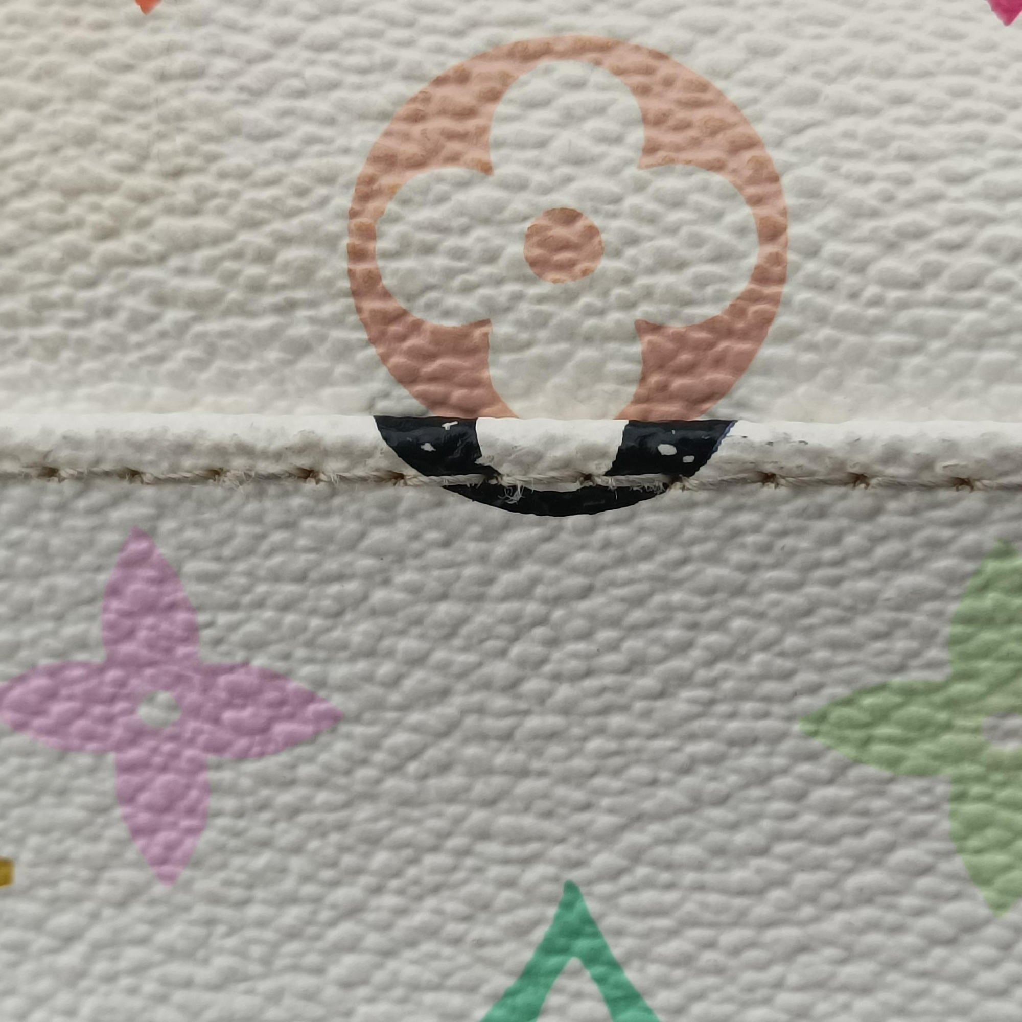 Secondhand Louis Vuitton JUDY MM white Monogram Multicolor M40255 shoulderbag | stylenewstar