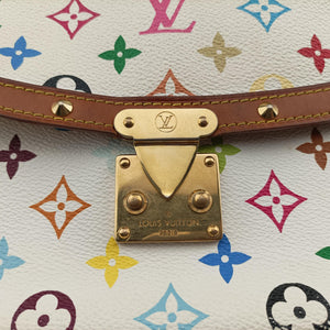 Vintage Louis Vuitton SOLOGNE white Monogram Multicolor M92661 shoulderbag | stylenewstar