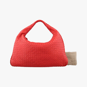 Secondhand Bottega Veneta Intrecciato Orange lambskin  shoulderbag | stylenewstar