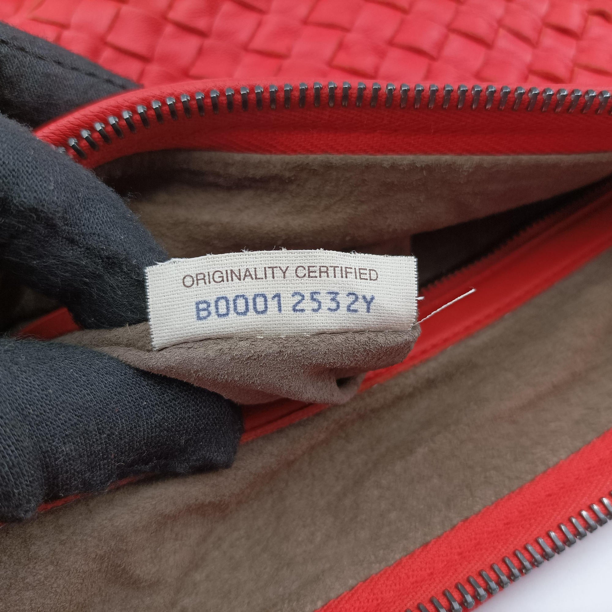 Secondhand Bottega Veneta Intrecciato Orange lambskin  shoulderbag | stylenewstar