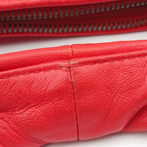 Secondhand Bottega Veneta Intrecciato Orange lambskin  shoulderbag | stylenewstar