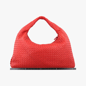 Secondhand Bottega Veneta Intrecciato Orange lambskin  shoulderbag | stylenewstar
