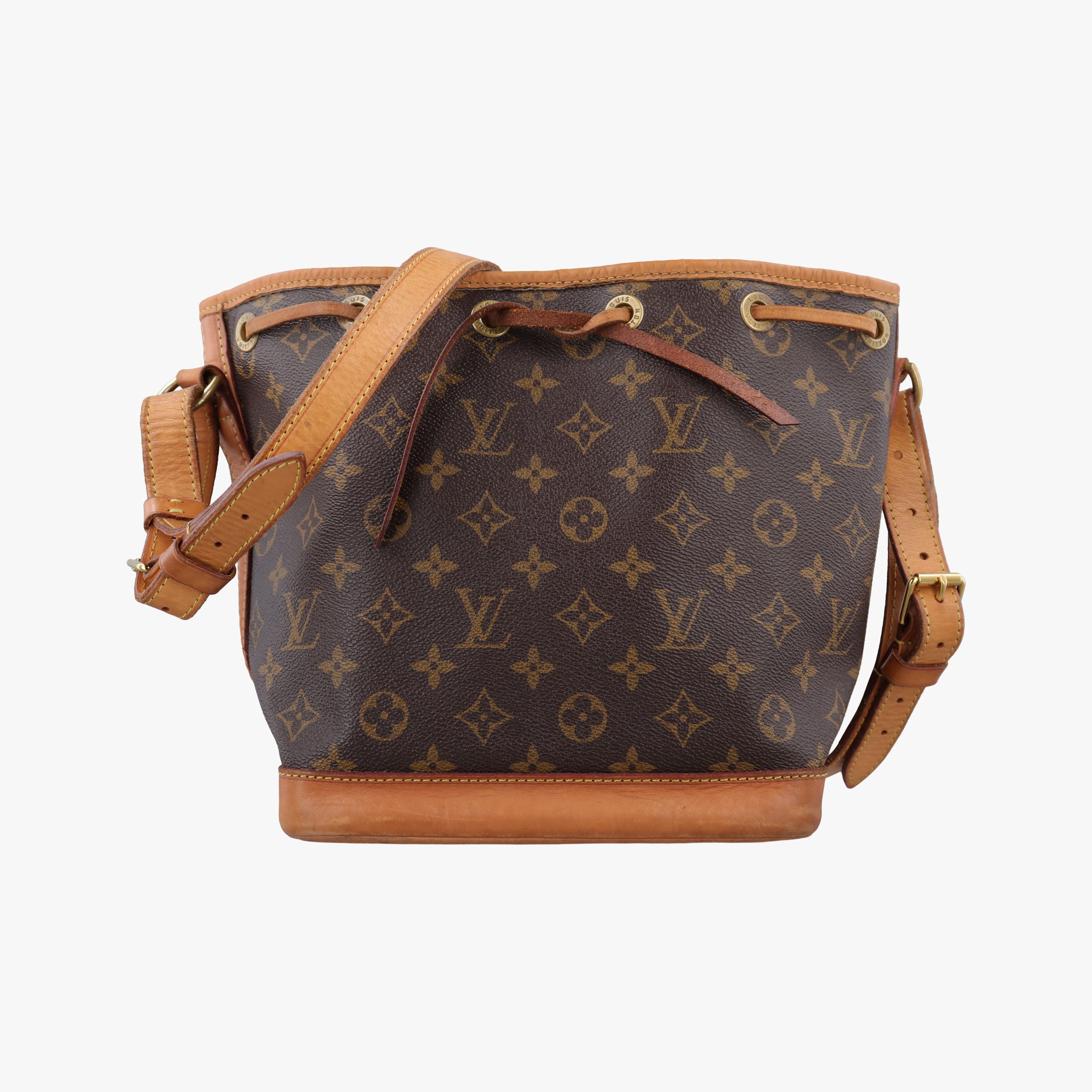 Secondhand Louis Vuitton NOe BB Brown Monogram Canvas M40817 shoulderbag | stylenewstar