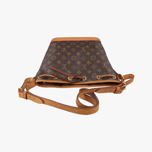 Secondhand Louis Vuitton NOe BB Brown Monogram Canvas M40817 shoulderbag | stylenewstar