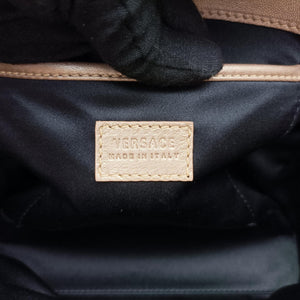 Pre-owned VERSACE Medusa Golden Patent x Leather  shoulderbag | stylenewstar
