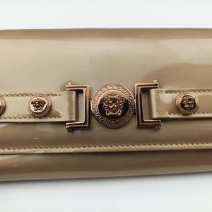 Pre-owned VERSACE Medusa Golden Patent leather  shoulderbag | stylenewstar