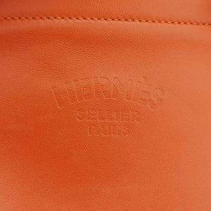 Secondhand Hermes Sac Aline mini Orange Leather  shoulderbag | stylenewstar