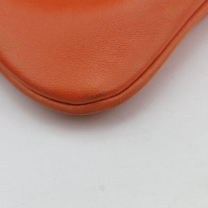 Secondhand Hermes Sac Aline mini Orange Leather  shoulderbag | stylenewstar
