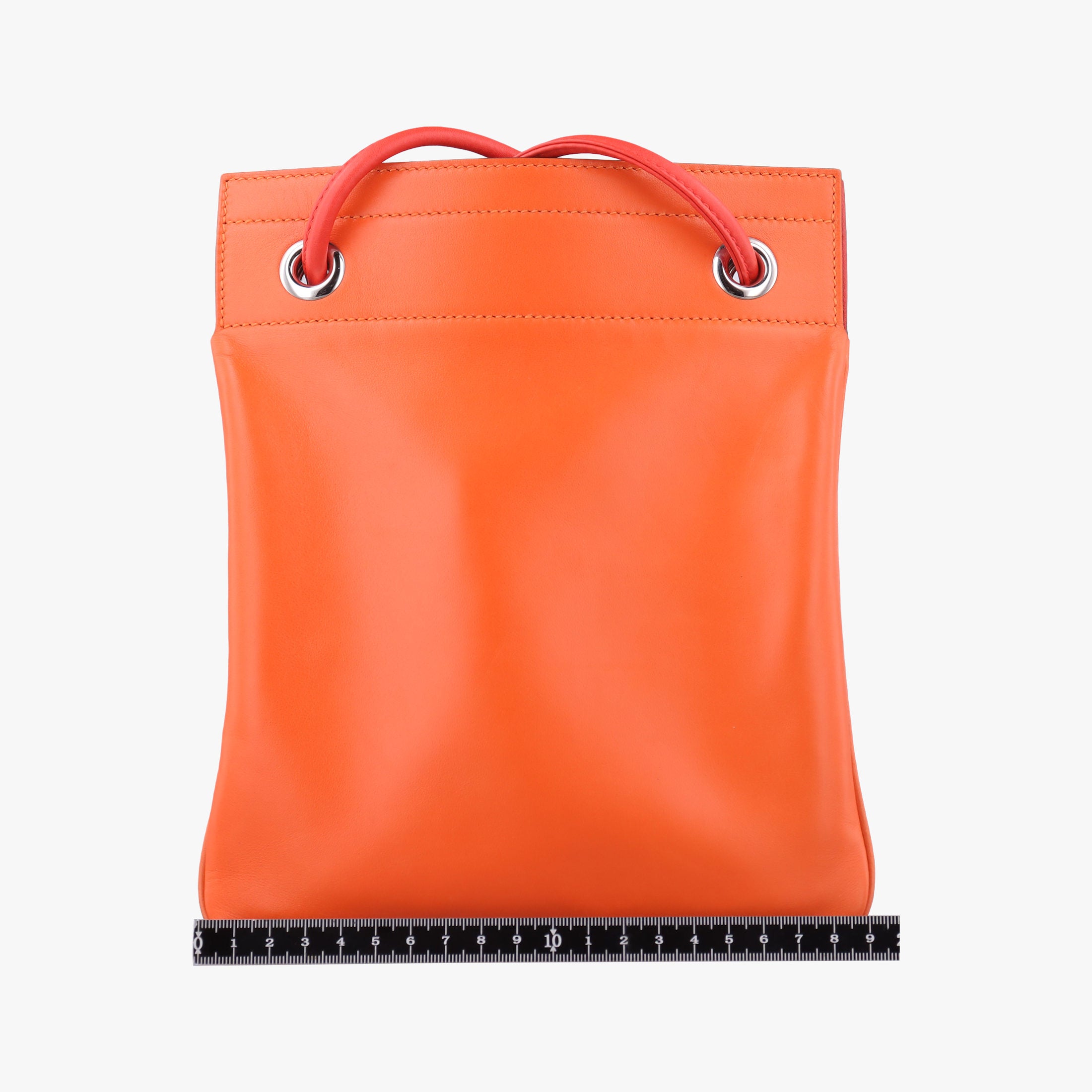 Secondhand Hermes Sac Aline mini Orange Leather  shoulderbag | stylenewstar