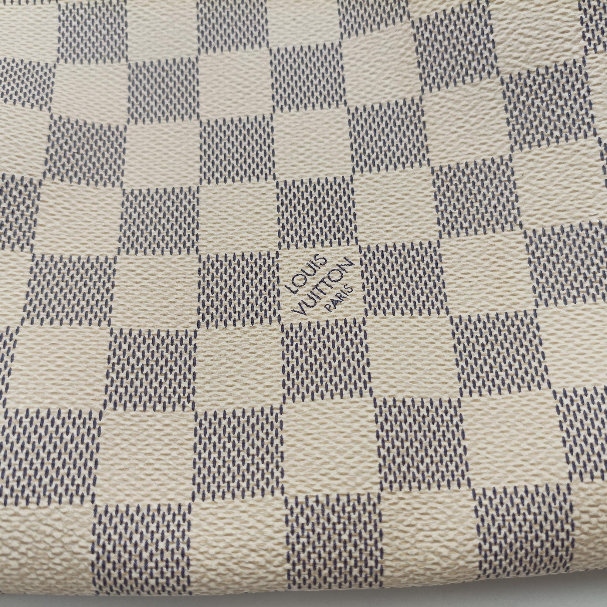 Vintage Louis Vuitton NEVERFULL GM Azur Damier Canvas N51108 shoulderbag | stylenewstar