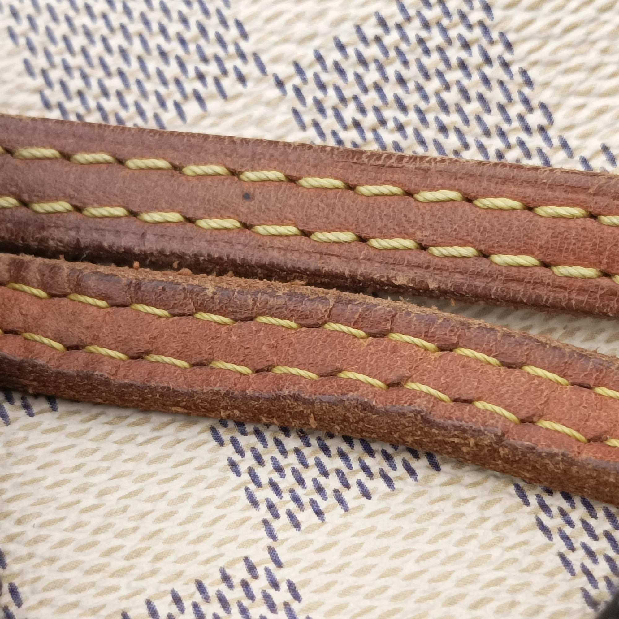 Vintage Louis Vuitton NEVERFULL GM Azur Damier Canvas N51108 shoulderbag | stylenewstar