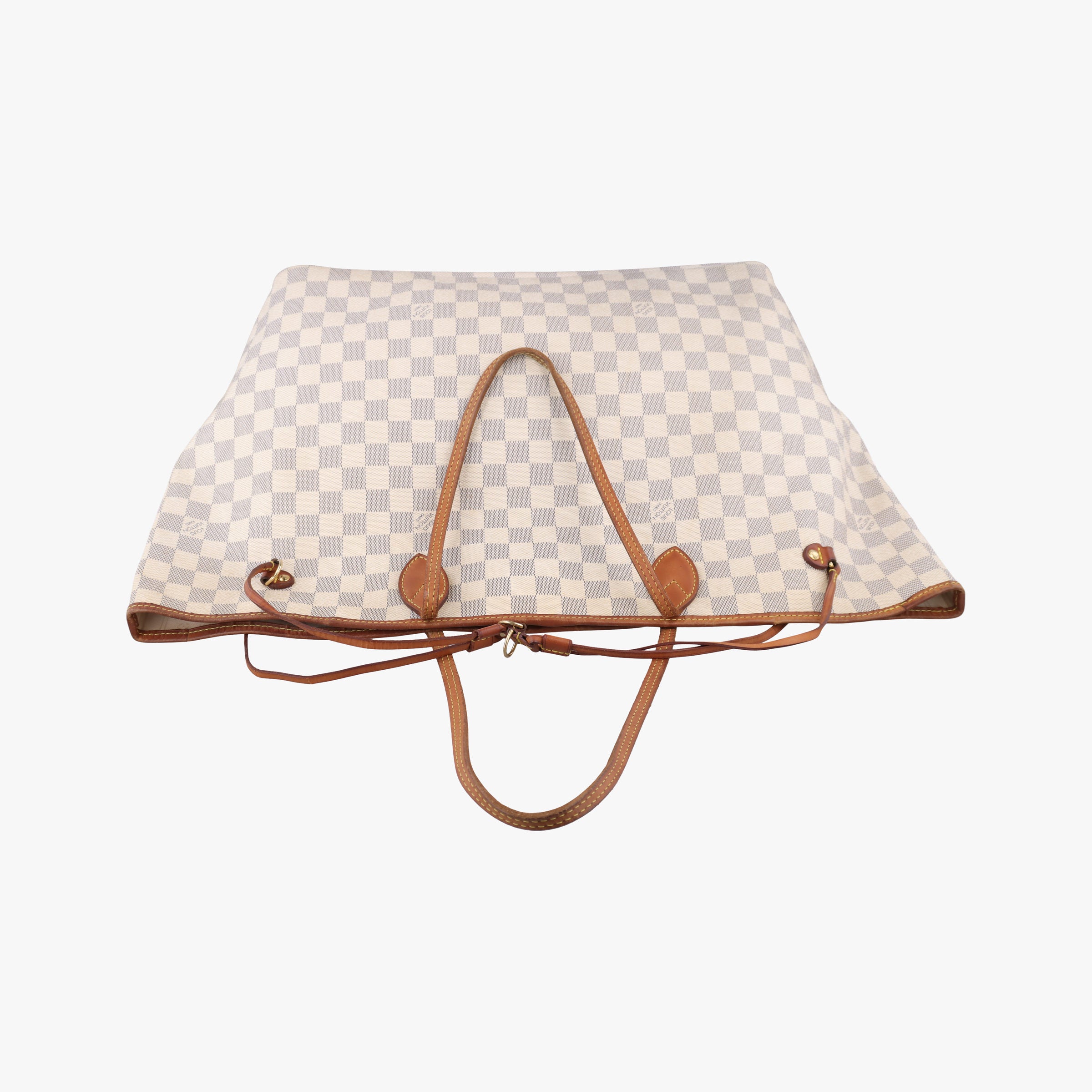 Vintage Louis Vuitton NEVERFULL GM Azur Damier Canvas N51108 shoulderbag | stylenewstar