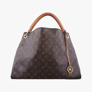 Pre-owned Louis Vuitton ARTSY GM Brown Monogram Canvas M40259 shoulderbag | stylenewstar