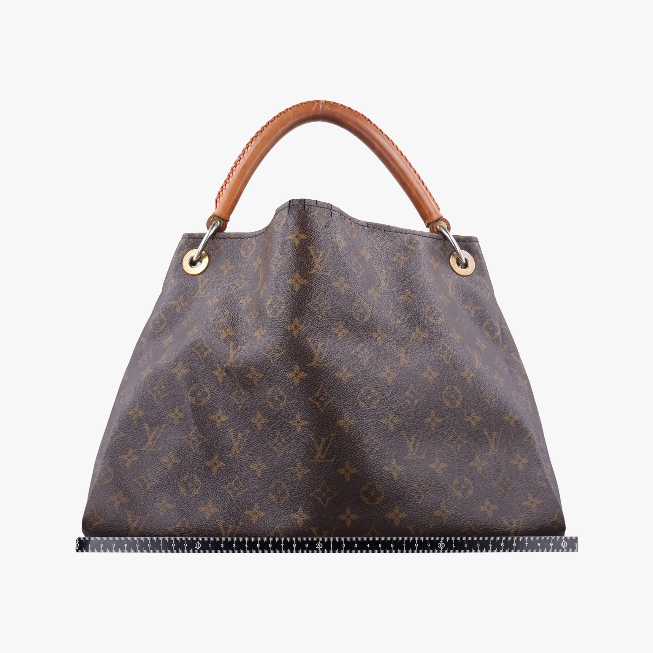 Pre-owned Louis Vuitton ARTSY GM Brown Monogram Canvas M40259 shoulderbag | stylenewstar