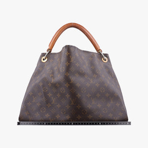 Pre-owned Louis Vuitton ARTSY GM Brown Monogram Canvas M40259 shoulderbag | stylenewstar