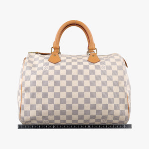 Pre-owned Louis Vuitton Speedy 30 AZUR Damier Canvas N41533 handbag | stylenewstar