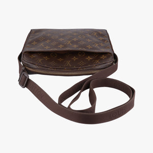 Pre-owned Louis Vuitton Trotter Beauvais brown Monogram Macassar M97037 shoulderbag | stylenewstar
