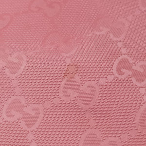 Secondhand Gucci Guccissima GG Imprime Pink PVC coated canvas×Leather 211120 shoulderbag | stylenewstar