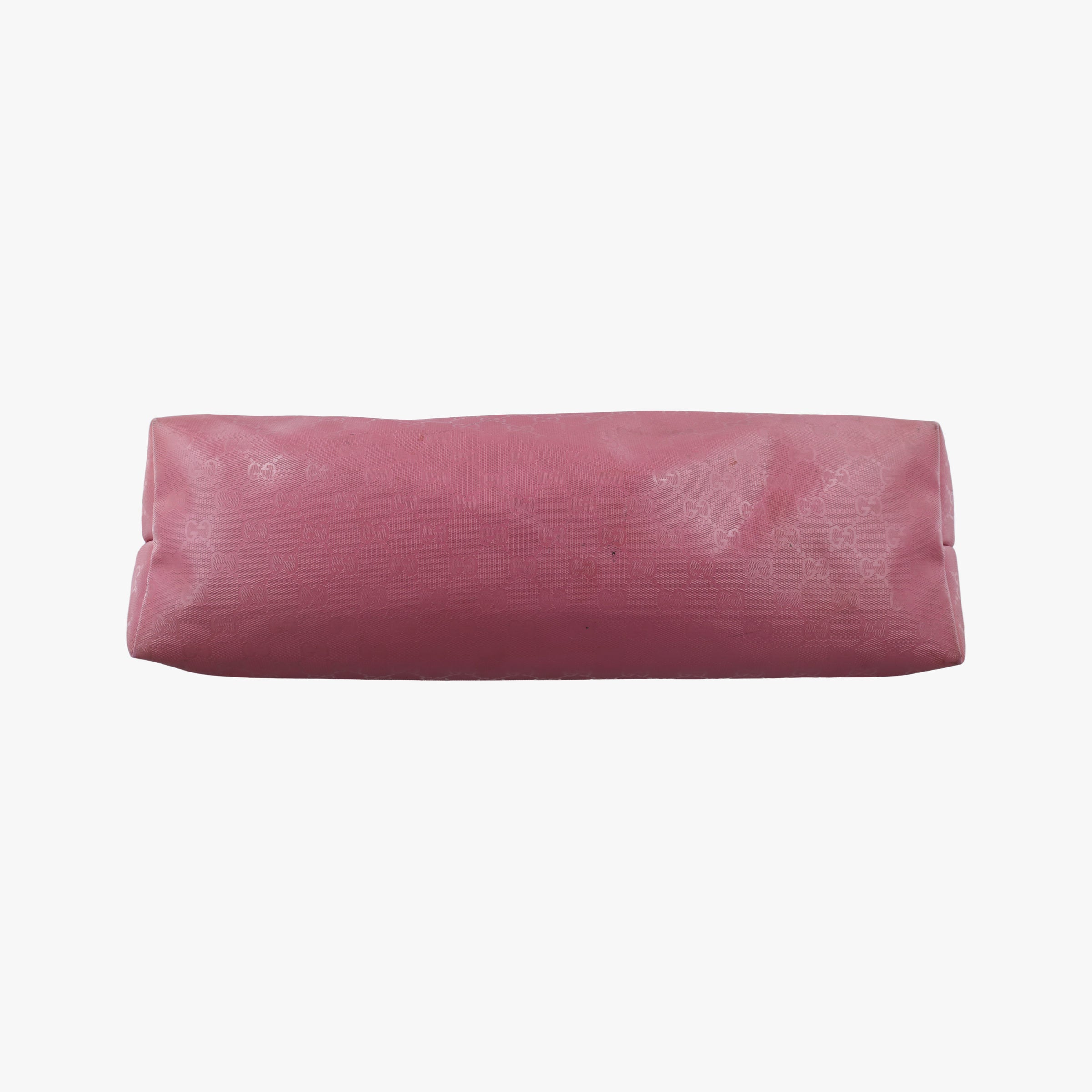 Secondhand Gucci Guccissima GG Imprime Pink PVC coated canvas×Leather 211120 shoulderbag | stylenewstar
