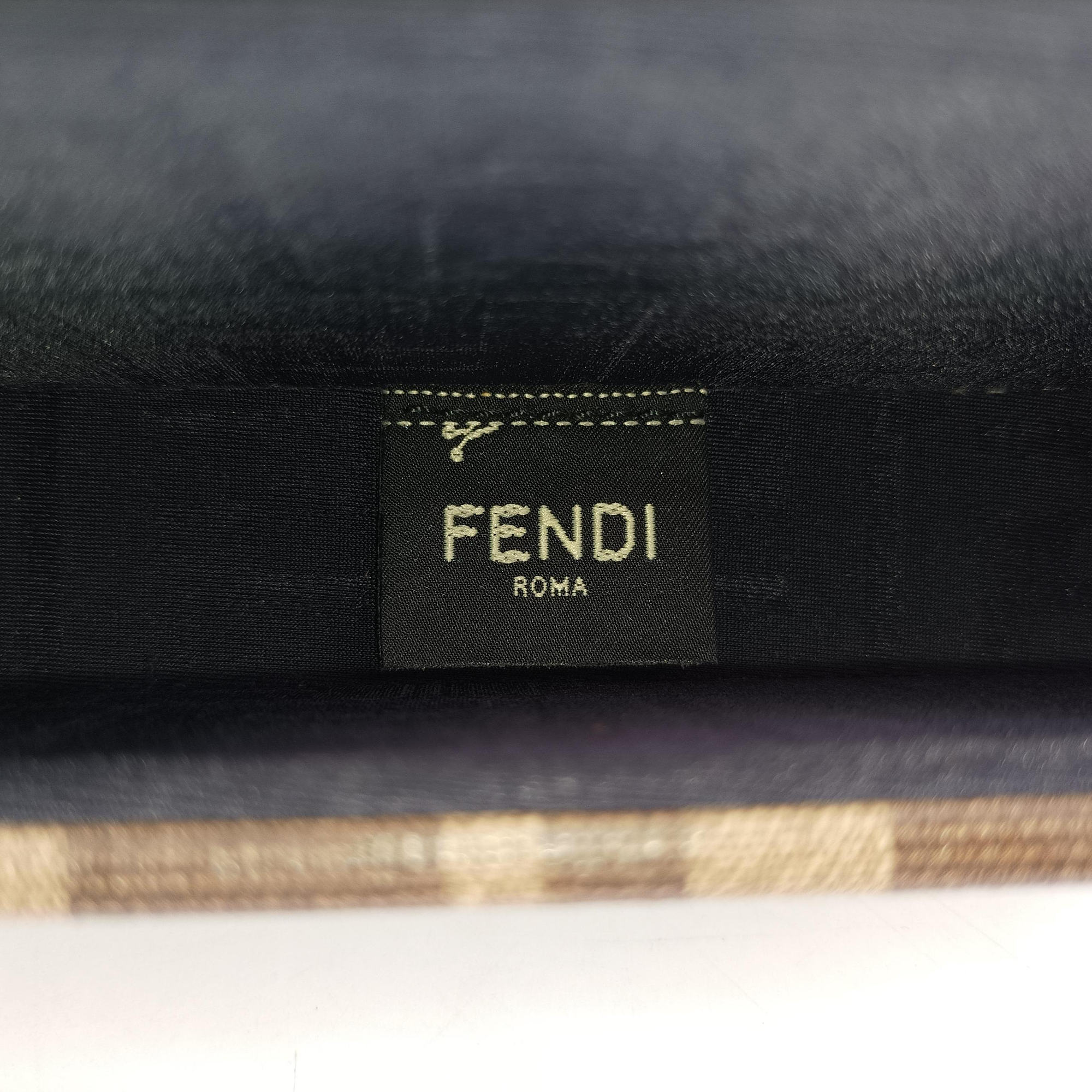 Vintage Fendi Zucca Trunk Brown PVC coated canvas×Leather 7VA507 shoulderbag | stylenewstar