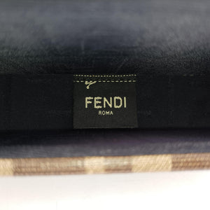 Vintage Fendi Zucca Trunk Brown PVC coated canvas×Leather 7VA507 shoulderbag | stylenewstar