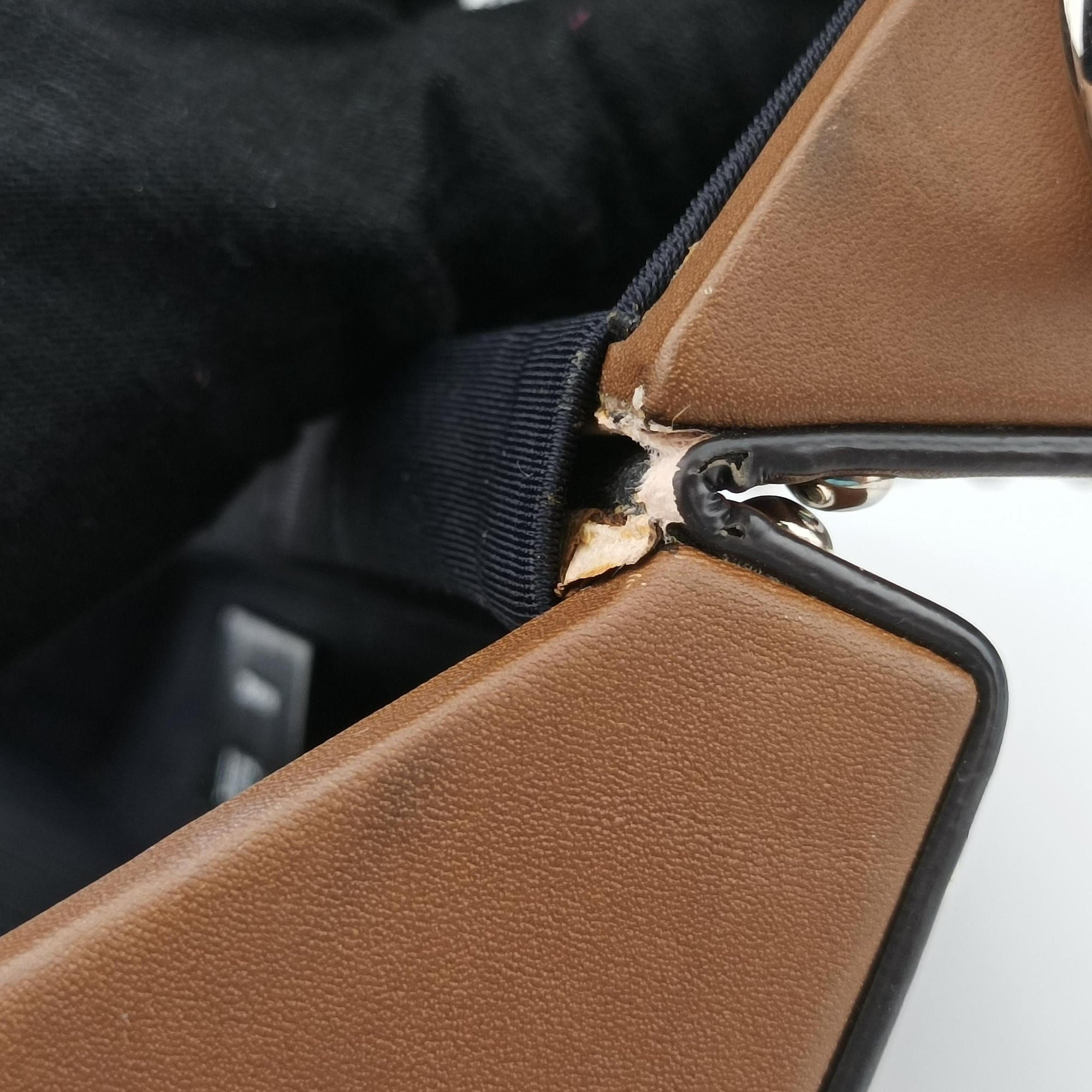 Vintage Fendi Zucca Trunk Brown PVC coated canvas×Leather 7VA507 shoulderbag | stylenewstar