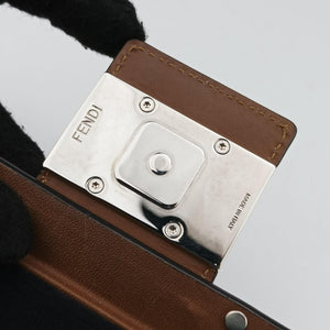 Vintage Fendi Zucca Trunk Brown PVC coated canvas×Leather 7VA507 shoulderbag | stylenewstar