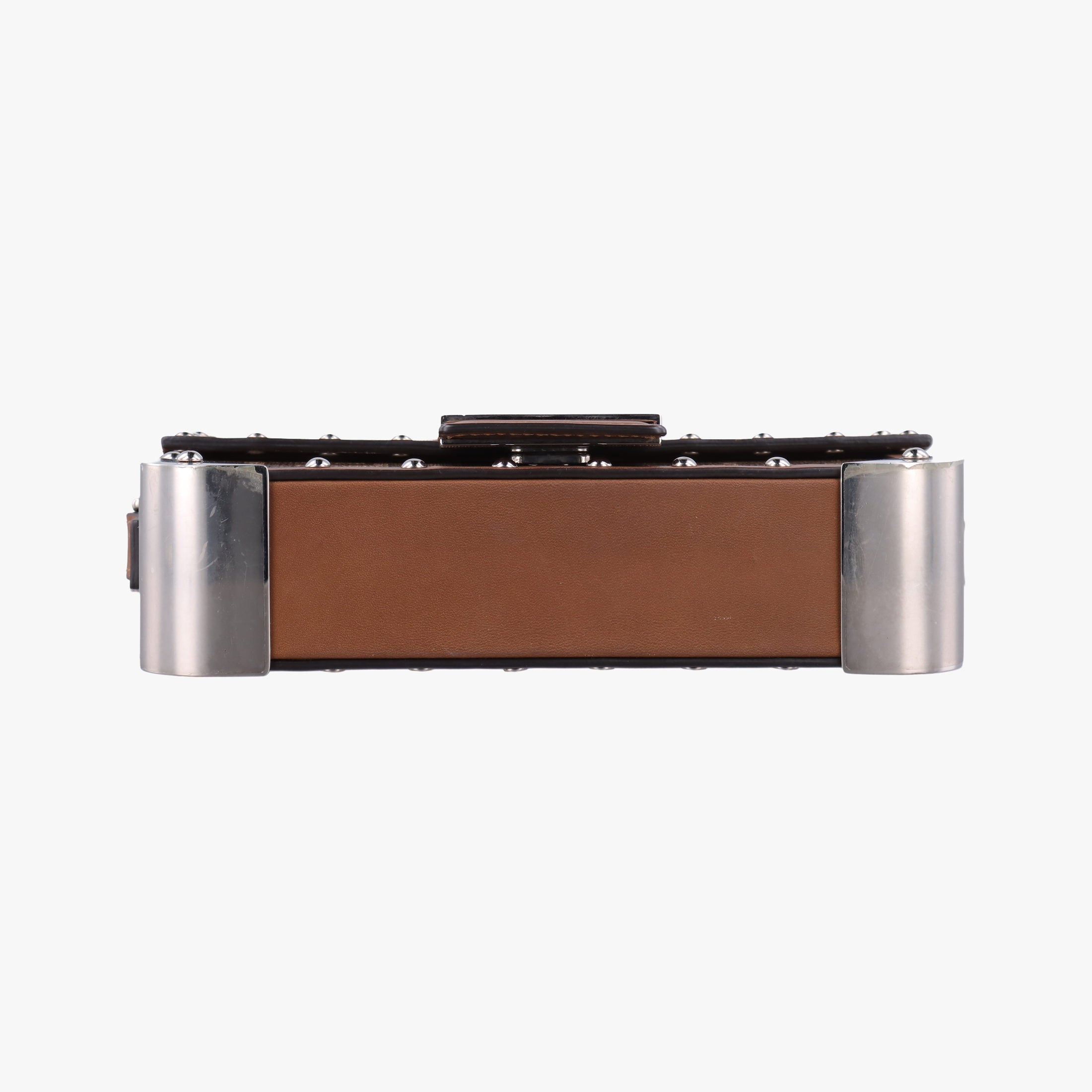 Vintage Fendi Zucca Trunk Brown PVC coated canvas×Leather 7VA507 shoulderbag | stylenewstar