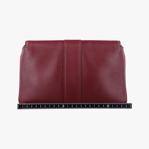 Pre-owned Gucci Arli Burgundy Leather 550129 shoulderbag | stylenewstar