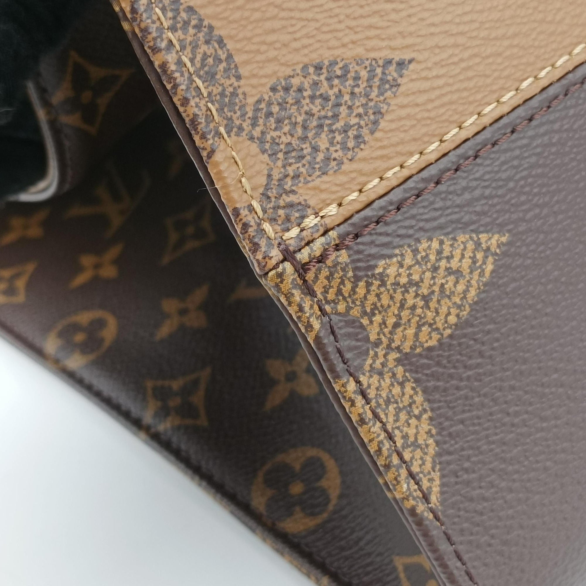 Pre-owned Louis Vuitton On the Go GM Brown Monogram Canvas M45320 shoulderbag | stylenewstar